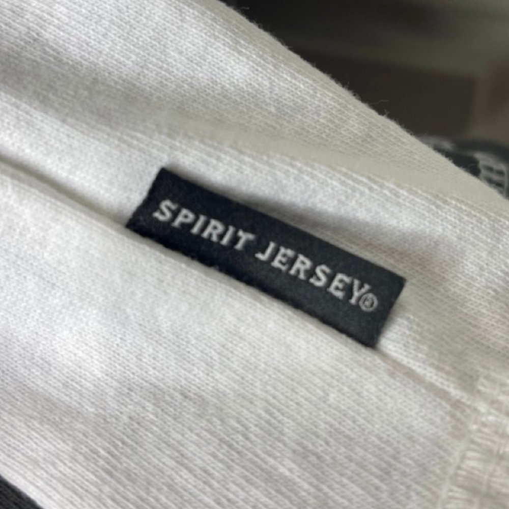 SPIRIT JERSEY | NWT Black & White Unisex NYC Fake Sports Shirt | Size XXL - Picture 8 of 11